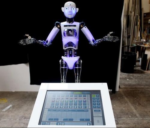 【转载】图组 类人机器人工厂:产品可与人类互动交流